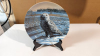 1989 Jim Beaudoin Bradex Limited Edition "The Snowy Owl" Plate