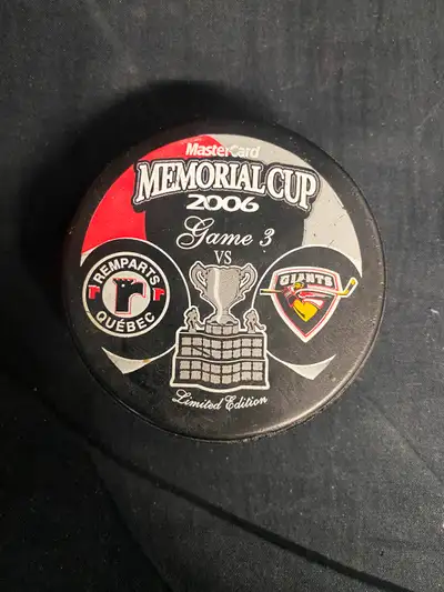 2005-06 Memorial Cup Game#3 Puck, View more