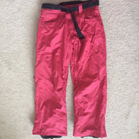 Women’s Clothing - NEW - Powder Room Red Snow Ski Pants (Size S)