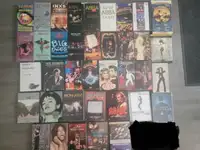 300+ VHS & DVD's