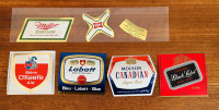 Vintage Beer Labels Étiquettes Bière 