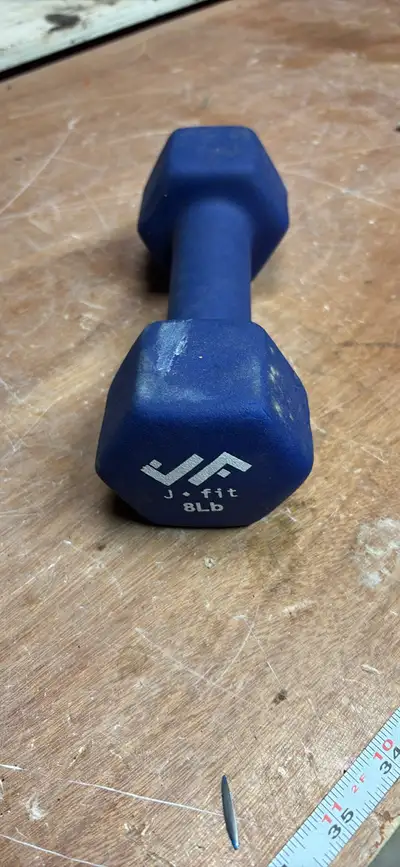 used 8 lb weight - no box as pictured, View more