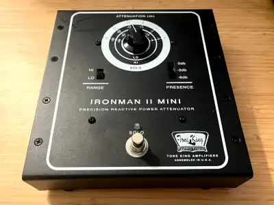 Tone King Ironman II Mini Attenuator, View more
