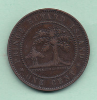 1871 pre-Confederation PEI penny