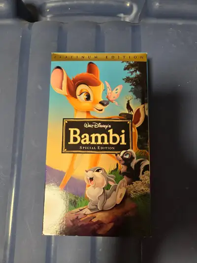 VHS Bambi en anglais