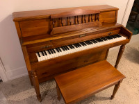 Stunning Baldwin Upright Piano with Bench