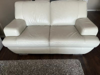genuine leather couch