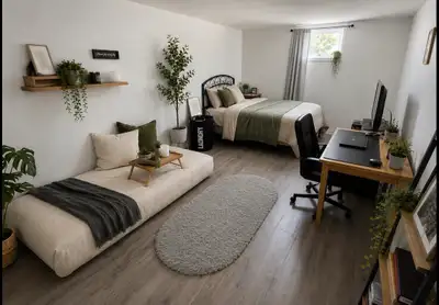 Spacious Private Basement Room – Available Immediately Large private basement bedroom for ONE person...