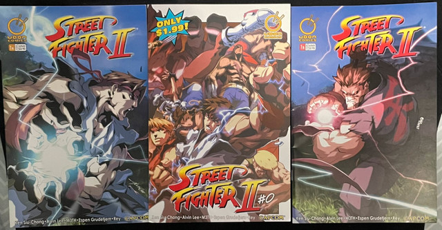 Street Fighter 2 Comic Bundle in Comics & Graphic Novels in Oshawa / Durham Region