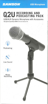 Q2U Recording and Podcasting Pack