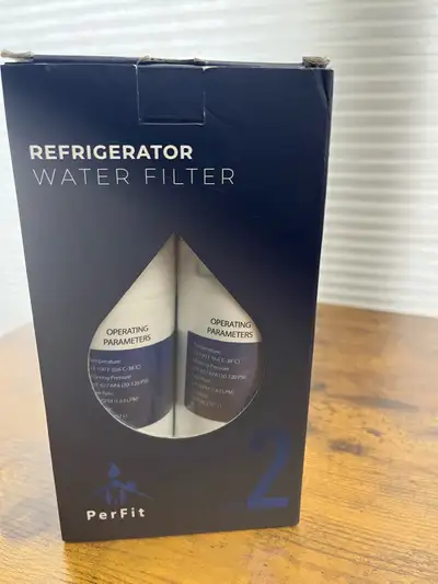 Refrigerator water filter- 2 pack - NEW, View more