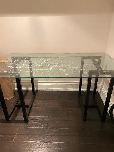 Ikea Glass Desk
