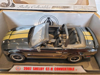 1:18 Diecast Shelby Collectibles 2007 Shelby GT-H Conv Black