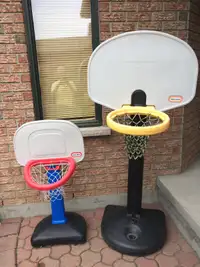 Two Little Tikes Basketball Nets