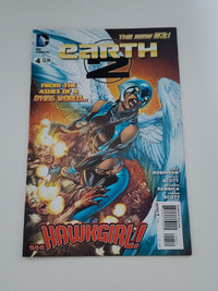 Earth 2 #4 From The Ashes of a Dying World...Hawkgirl!