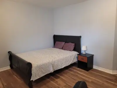 Newly renovated large room (appox 13’ x 11’), in a 4 bedroom / 2 bathroom house. This bright and spa...