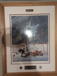 Limited edition (Rare) Paul Henderson and Yvan Cournoyer