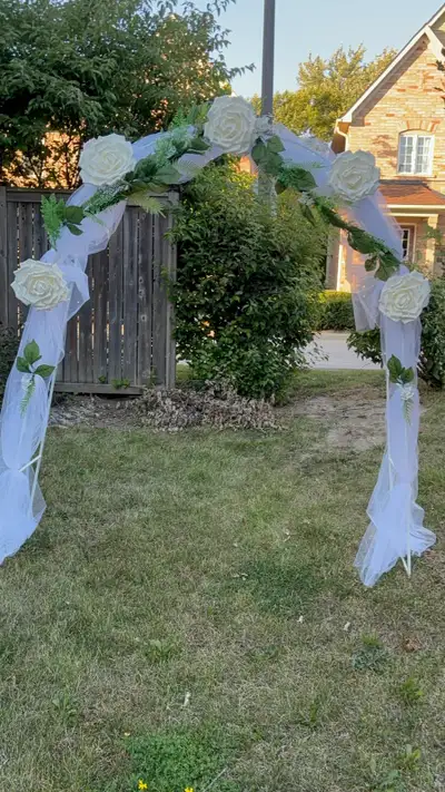 Wedding arch for rent or sale, View more
