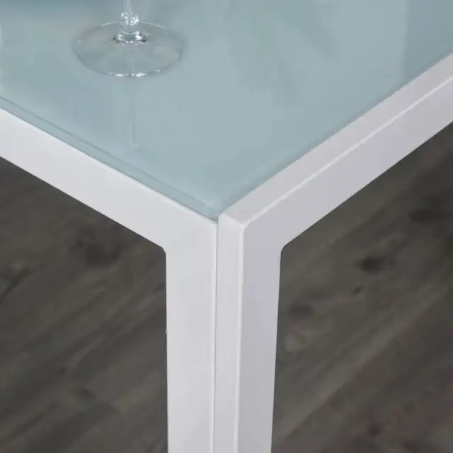 Dining Table Set for 4, 5-Piece Rectangular Glass Kitchen Table  in Dining Tables & Sets in Markham / York Region - Image 11