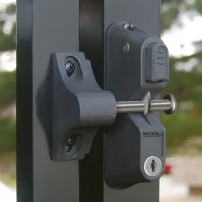 Boerboel Gate Locking Latch - 1 Side - Black., View more