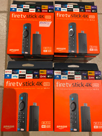 Max 4K ~ Amazon Fire Tv Sticks, New = $80 + Loaded + Ready $110