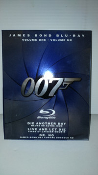 James Bond (Die Another Day / Live and Let Die / dr. No) blu-ray