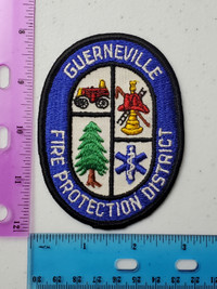 Guerneville fire protection district patch badge crest