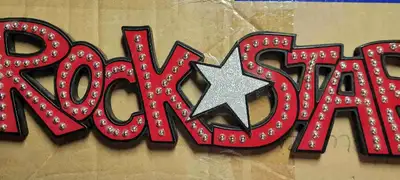 RockStar - Wooden Plaque, View more