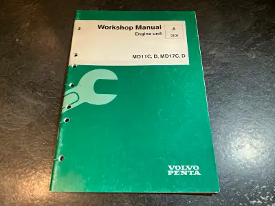 Volvo Penta MD11C MD11D MD17C, MD17D Marine Diesel Engine Manual, View more