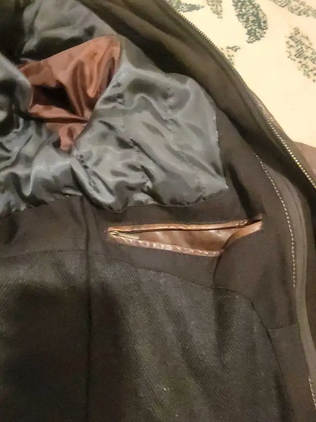 Regency by LaMarque - Double Collar Leather Jacket64264277972098123