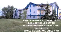 3 Bed 2 Bath Furnished Condo with Single Garage Available June 1