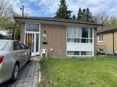 1 Bedroom with a separate washroom & kitchen is available for rent in a semi-basement house! ** Male...