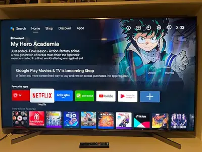 Sony Bravia 4K 65" TV, View more