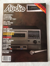 Vintage, Audio magazine, June 1982