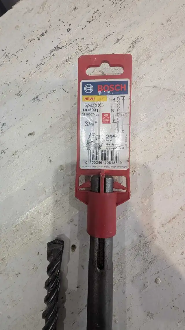 2 Bosch SDS-Plus Hammer Drill Concrete Bits in Power Tools in Oshawa / Durham Region - Image 8