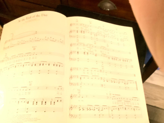 Les Miserables book of  sheet music with words in Other in Charlottetown - Image 2