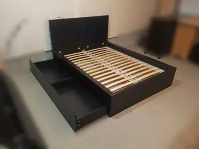 *Delivery Ikea Double Storage Bed , View more