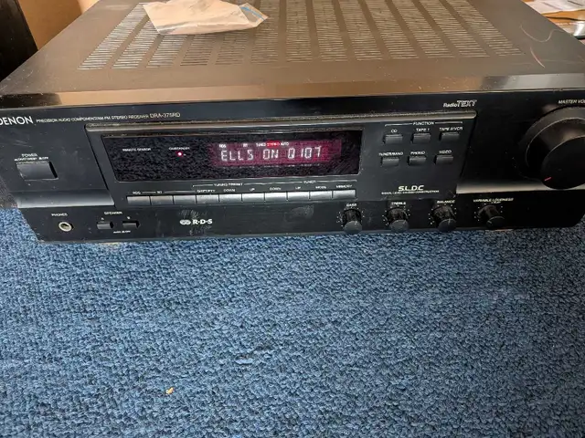 Denon DRA-375RD AM/FM RDS Stereo Receiver in Stereo Systems & Home Theatre in City of Toronto - Image 5