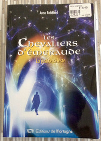 Livre roman « Les Chevaliers D’Émeraude »