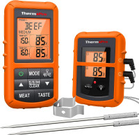 NEW Wireless Meat Thermometer (ThermoPro) TP20 - 2 Probes