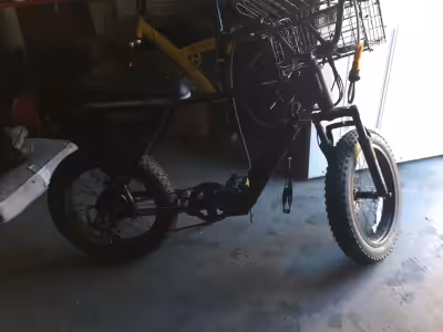 HYper Ultra 40, 20"fat tire pedal assist ebike. have never killed the battery even in -27 degrees .y...
