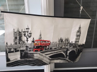 Hanging London scene (cloth)