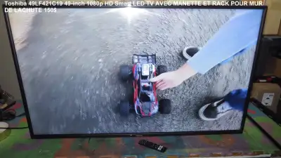 Toshiba 49LF421C19 49-inch 1080p HD Smart LED TV AVEC MANETTE, View more