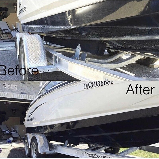  Mobile detailing and restoration boats yachts, RVs vehicles in Detailing & Cleaning in Barrie