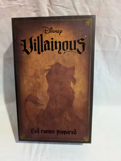 Villainous Evil Comes Prepared Board Game Complete Disney , View more
