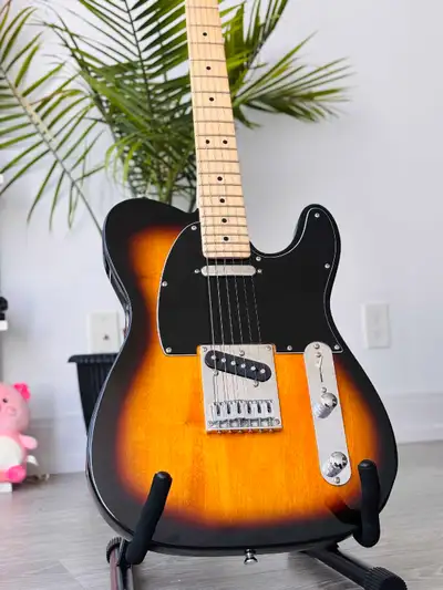 Squier Fender Telecastr with fender Gig ba, View more