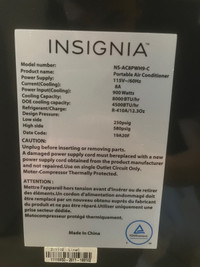 Insignia air conditioner 