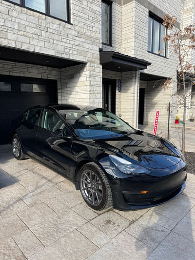 2022 Tesla Model 3 Black RWD