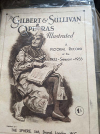 GILBERT & SULLIVAN OPERAS illustrated