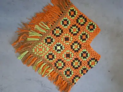 granny square poncho , View more